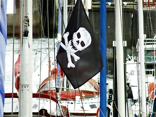 Image showing Pirate Flag