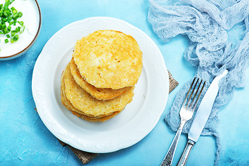 Image showing potato pancakes