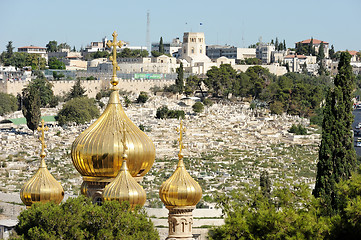 Image showing Jerusalem, view of the old city