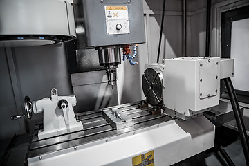 Image showing Metalworking CNC milling machine.