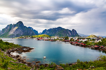 Image showing Lofoten archipelago islands Norway