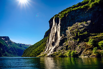 Image showing Waterfall Seven Sisters.