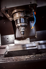 Image showing Metalworking CNC milling machine.