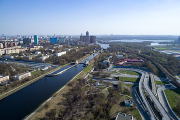 Image showing Canal Named After Moscow, Russia.