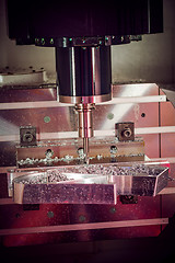 Image showing Metalworking CNC milling machine.