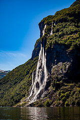 Image showing Waterfall Seven Sisters.