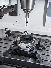 Image showing Metalworking CNC milling machine.