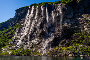 Image showing Waterfall Seven Sisters.