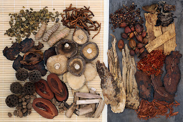 Image showing Traditional Chinese Herbal Medicine