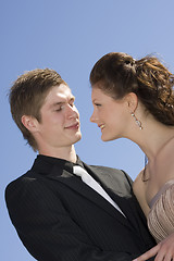 Image showing young happy couple