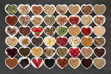 Image showing Aphrodisiac Love Food