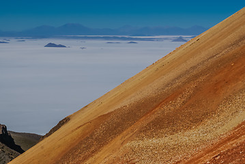 Image showing Valley in fog