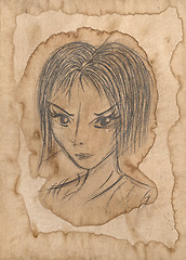 Image showing Girl portrait