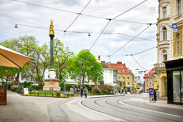 Image showing Street view of Graz, Austria