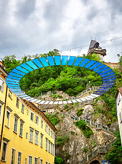 Image showing View of the Schlossbergplatz square, Graz