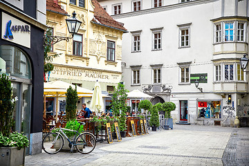 Image showing Street view of Graz, Austria