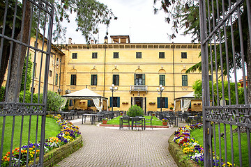 Image showing Beautiful yard in Verona city