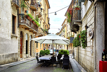 Image showing Street view of Verona