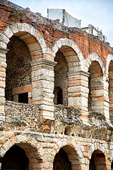 Image showing  view of Arena di Verona ancient Roman Amphitheater