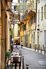 Image showing Street view of Verona