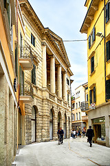 Image showing Street view of Verona