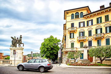 Image showing View of Verona city, Italy