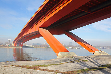Image showing Belgrade Gazela Bridge