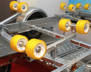 Image showing Trailer Boat Rollers