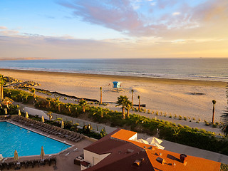 Image showing Beach and Ocean