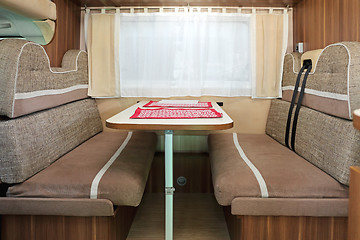 Image showing Camping Van Dining Room