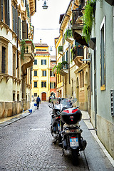 Image showing Street view of Verona