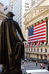 Image showing George Washington at New York Stock Exchange