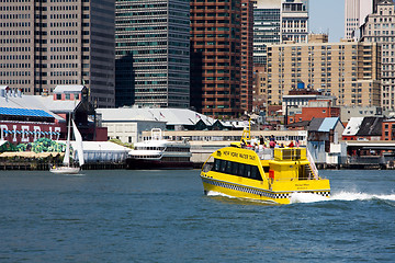 Image showing Water Taxi NYC