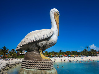 Image showing Pelican Statue