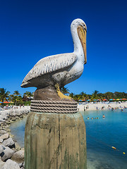 Image showing Pelican Statue