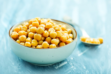 Image showing boiled chickpeas