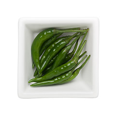 Image showing Green chilli