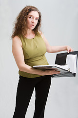 Image showing Business woman