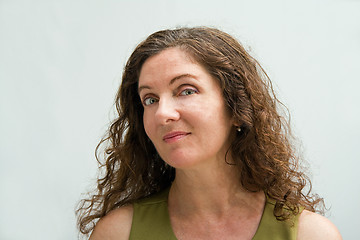 Image showing Beautiful middle-aged woman