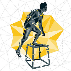 Image showing Geometric Crossfit concept