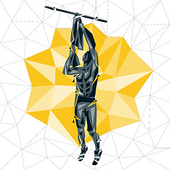 Image showing Geometric Crossfit concept