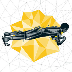 Image showing Geometric Crossfit concept