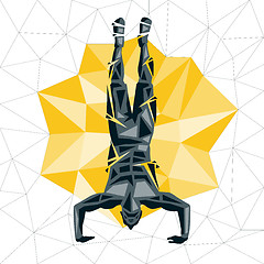 Image showing Geometric Crossfit concept