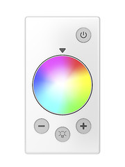 Image showing Remote control for LED light bulb