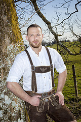 Image showing bavarian traditional man