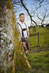 Image showing bavarian traditional man