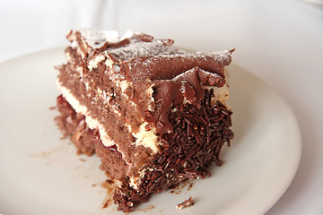 Image showing Black forest cake