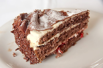 Image showing Black forest cake