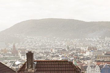 Image showing Colorful Landscape Of Norway, Bergen