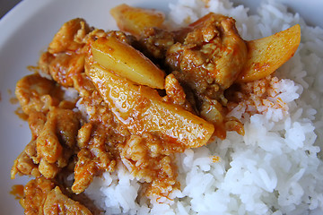 Image showing Chicken curry